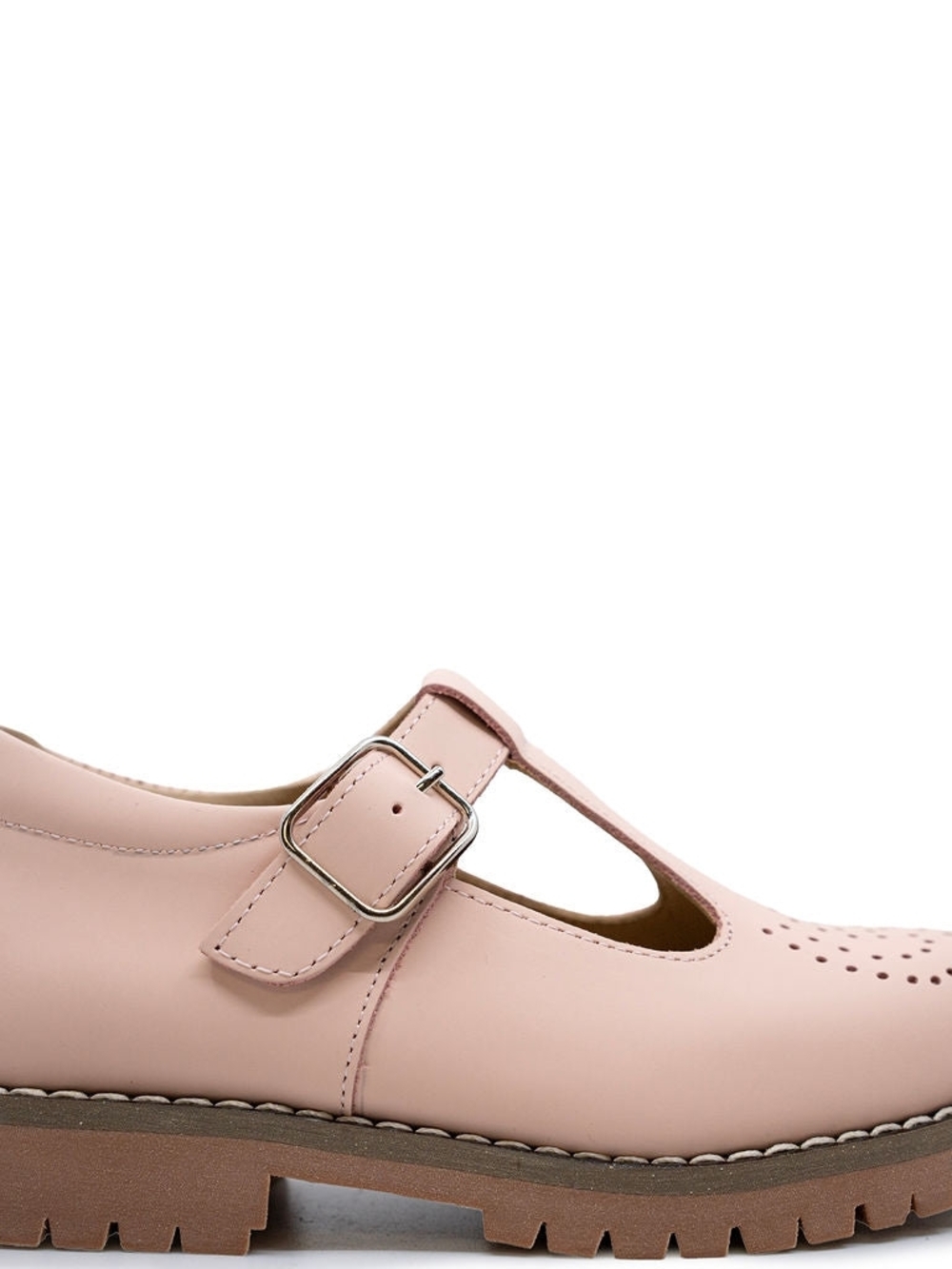 Blublonc Girls/Women’s Pink Mary Jane Buckle Shoe - Classic Comfort